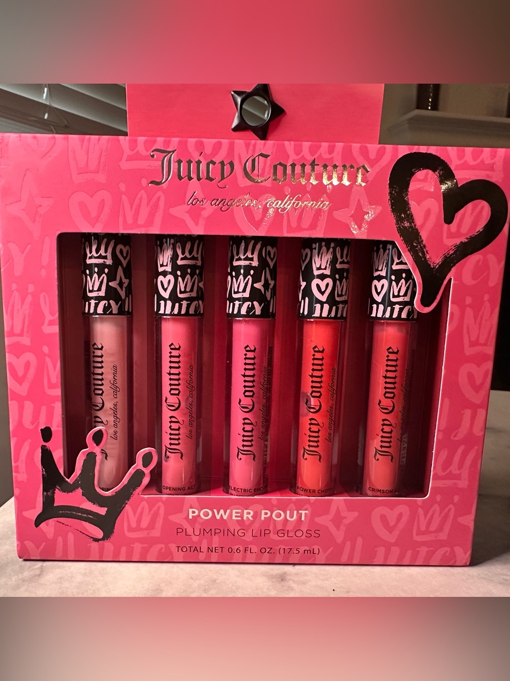 Plumping Lip Gloss Set - Pink & Red Shades